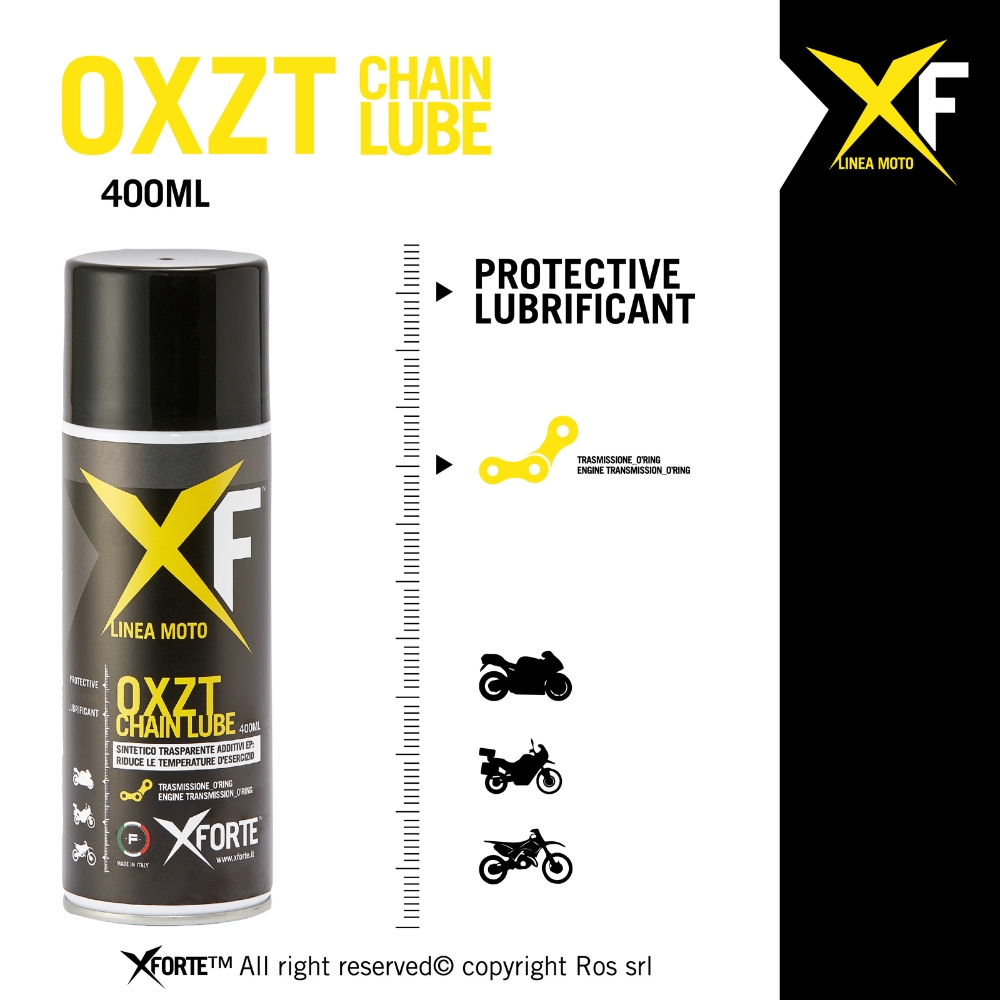 OXZT CHAIN LUBE 400 ml - immagine 4