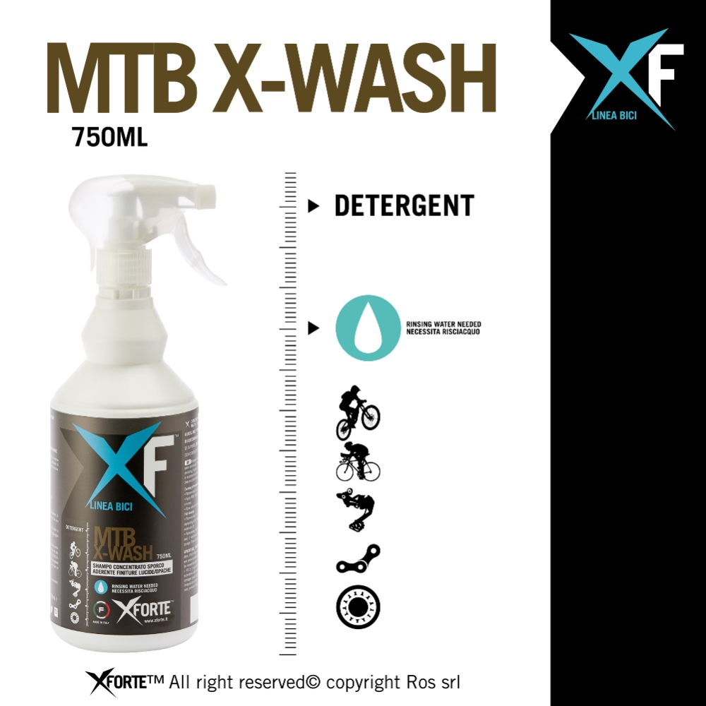 MTB X WASH SHAMPOO 750 ml - immagine 4