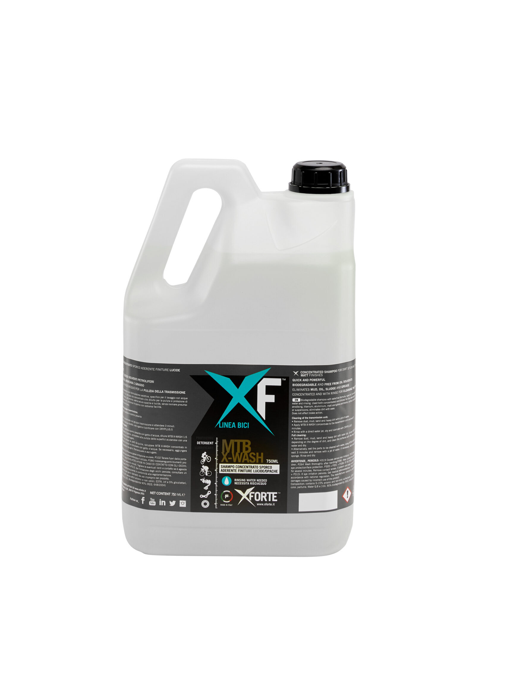 MTB X-WASH SHAMPOO 5 lt