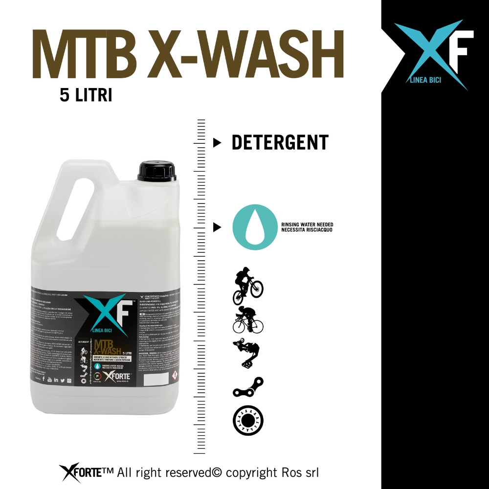 MTB X-WASH SHAMPOO 5 lt - immagine 4