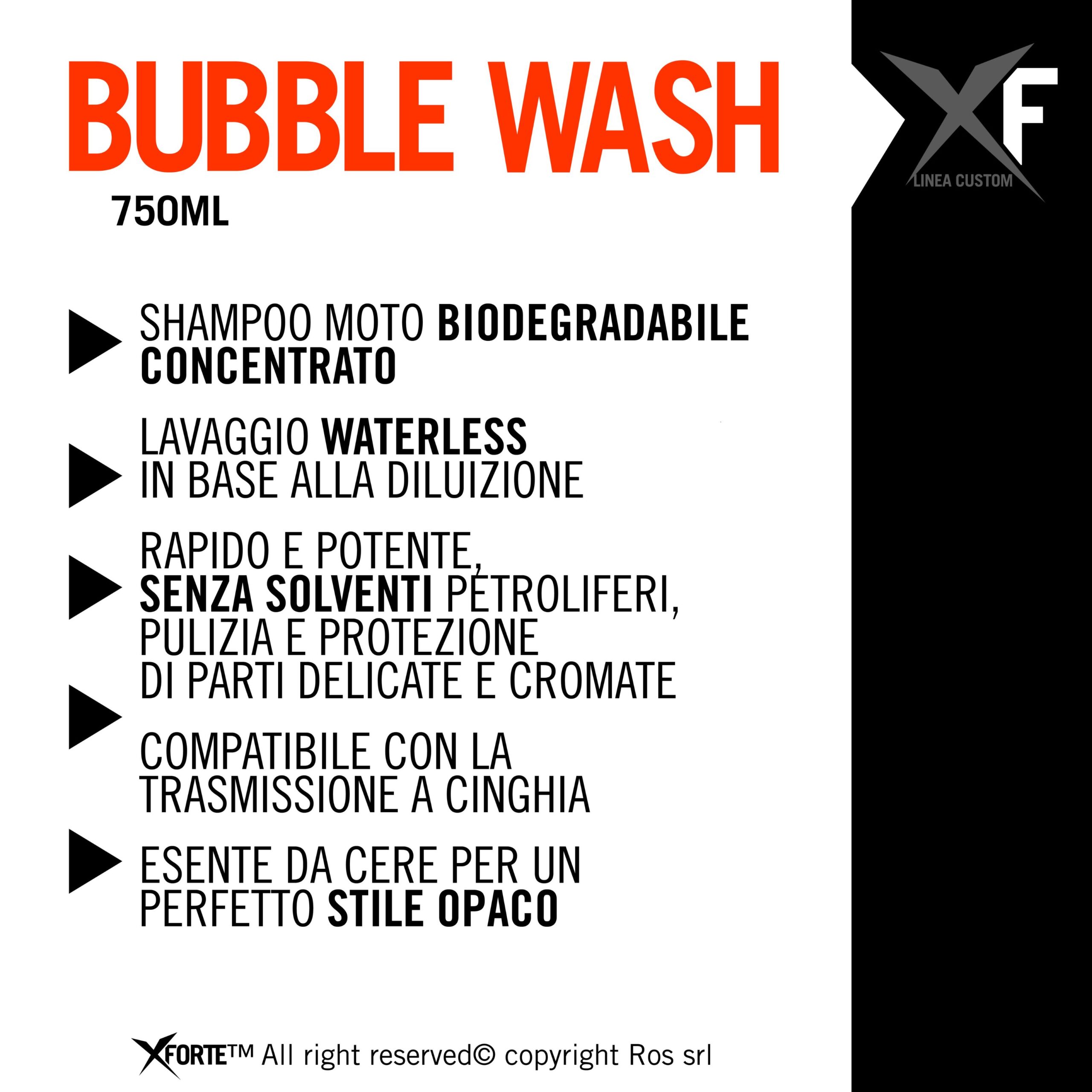 BUBBLE WASH SHAMPOO 750 ml - immagine 4